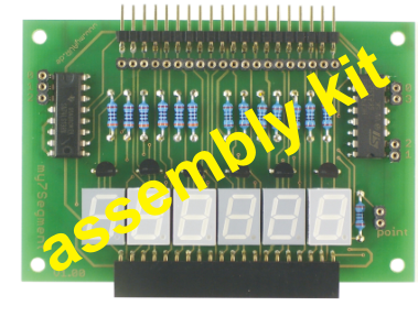 my7-segment add-on, assembly kit