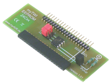 myTWI add-on eeprom, equipped 3V / 5V