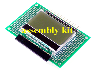 GraphicLCD Add-On 128x64, assembly kit