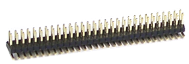 SMD multi-pin connector 2x30, RM 1,27