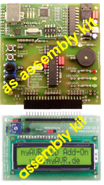 myAVR Board MK2 PLUS, assembly kit